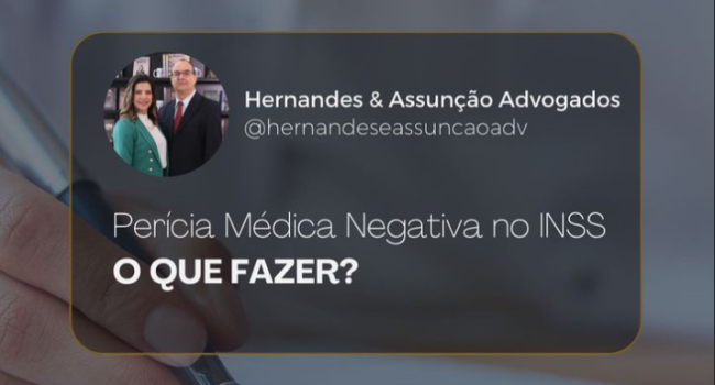 Perícia médica negativa no INSS, o que fazer?